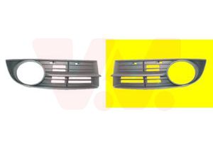 Ventilatiegrille, bumper ** Equipart ** VAN WEZEL, Inbouwplaats: Links voor, u.a. für VW