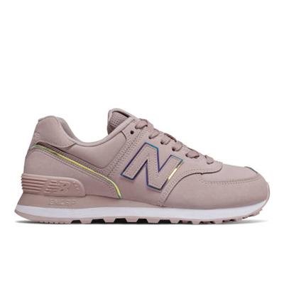 New Balance 574 suède sneakers oudroze/goud New Balance 574 suède sneakers oudroze/goud