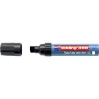 Edding 4-388001 Flipchartmarker Flipchartmarker Beitelpunt 4 - 12 mm Zwart 1 stuk(s)