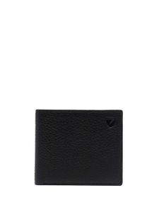 Aspinal Of London portefeuille pliant en cuir - Noir