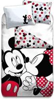 Disney Minnie Mouse Dekbedovertrek Kiss - 140 x 200 cm - Polyester - thumbnail