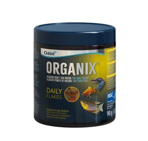 Oase ORGANIX Daily Flakes Vijvervoer - 550ml Duurzaam Voer uit Alaska, Natuurlijk & Gezond