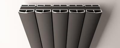 Eastbrook Guardia radiatordeksel Chroom 123cm Eastbrook Guardia radiatordeksel Chroom 123cm