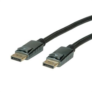 ROLINE DisplayPort Kabel, DP-DP, v1.2, M/M, 1,5 m