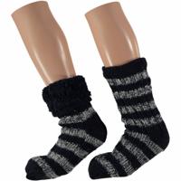 Jongens Huissokken Navyblauwe Streep - Huissokken Kinderen