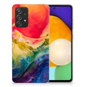 Hoesje maken Samsung Galaxy A52 (5G/4G) Watercolor Dark