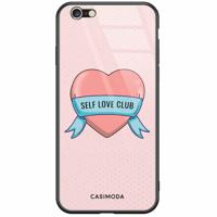 iPhone 6/6s glazen hardcase - Self love club