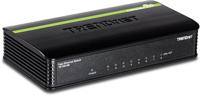 TRENDnet Greennet Ethernet Desktop plastic behuizing switch, TE100-S8