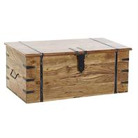 Wadiga Opbergkist van massief hout, acaciahout