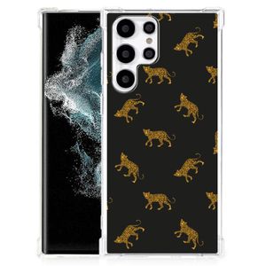 Case Anti-shock voor Samsung Galaxy S22 Ultra Leopards