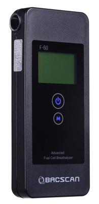 BACscan F-60 alcohol tester 0 - 5 procent Grijs