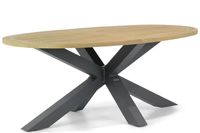 Lifestyle Brookline dining tuintafel ovaal 200 x 110 cm