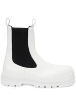 Jil Sander bottines en cuir - Blanc - thumbnail