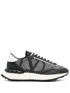 Valentino Garavani baskets Netrunner en mesh - Noir