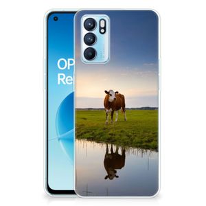 OPPO Reno6 5G TPU Hoesje Koe