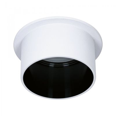 Paulmann 93376 PAULMANN LED-inbouwlamp LED LED vast ingebouwd Wit (mat), Zwart (mat)