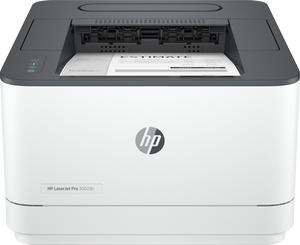 HP LaserJet Pro 3002dn printer, Zwart-wit, Printer voor Kleine en middelgrote ondernemingen, Print, Draadloos; Printen vanaf telefoon of tablet; Dubbelzijdig printen