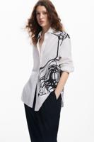 Oversized shirt M. Christian Lacroix - WHITE - S/M - thumbnail