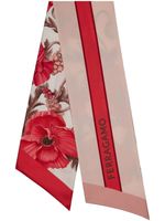 Ferragamo foulard en soie à fleurs - Rose