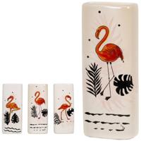 Radiator Bak Luchtbevochtiger / Waterverdamper Rechthoekig Flamingo Print 18 Cm - Luchtbevochters