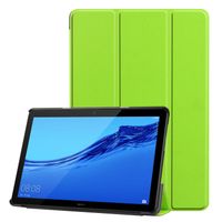 3-Vouw sleepcover hoes - Huawei MediaPad T5 10 - Groen - thumbnail