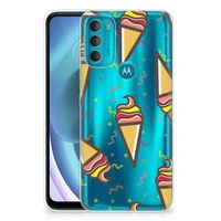 Motorola Moto G71 5G Siliconen Case Icecream - thumbnail