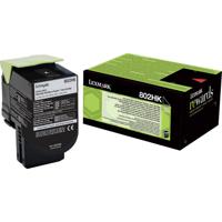 Lexmark Toner 802HK CX410 CX510 Origineel Zwart 4000 bladzijden 80C2HK0 - thumbnail