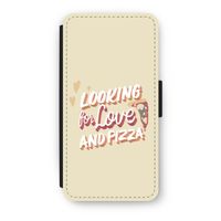 Pizza is the answer: iPhone 8 Plus Flip Hoesje