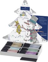 Faber Castell FC-267112 Tekenset Pitt Artist Pen Kerstdisplay - thumbnail