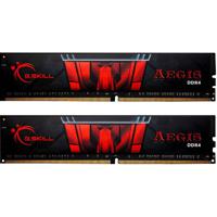 G.Skill Aegis Werkgeheugenset voor PC DDR4 16 GB 2 x 8 GB Non-ECC 3000 MHz 288-pins DIMM CL16-18-18-38 F4-3000C16D-16GISB - thumbnail