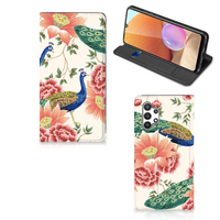 Hoesje maken voor Samsung Galaxy A32 4G | A32 5G Enterprise Editie Pink Peacock