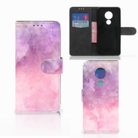 Hoesje Motorola Moto G7 Power Pink Purple Paint - thumbnail