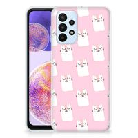 Samsung Galaxy A23 TPU Hoesje Sleeping Cats