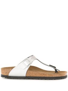 Birkenstock sandales Gizeh - Argent