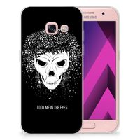 Silicone Back Case Samsung Galaxy A3 2017 Skull Hair