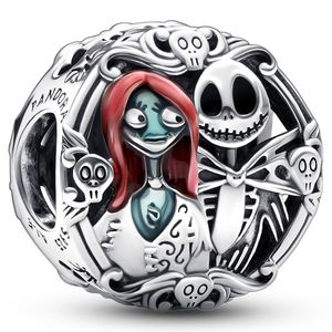 Pandora 792292C01 Bedel Disney The Nightmare Before Christmas zilver-emaille meerkleurig