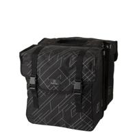 Fastrider Dex Dubbele Fietstas zwart