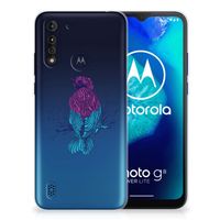 Motorola Moto G8 Power Lite Telefoonhoesje met Naam Merel