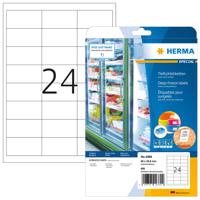 Herma 4389 Diepvriesetiketten 66 x 33.8 mm Papier Wit 600 stuk(s) Permanent hechtend Inkjet, Laser (zwart/wit), Laser (kleur), Kopiëren (zwart/wit), Kopiëren