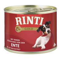Rinti Dose Gold mit Ente 185 g (Menge: 12 je Bestelleinheit)
