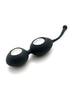 Delicious Silicone Ben Wa Balls - Black