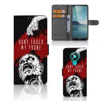 Nokia 3.4 Portemonnee Hoesje Zombie Blood