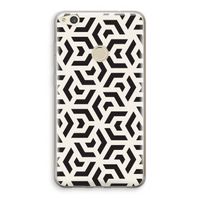 Crazy pattern: Huawei Ascend P8 Lite (2017) Transparant Hoesje - thumbnail