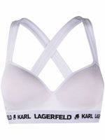 Karl Lagerfeld soutien-gorge matelassé - Blanc