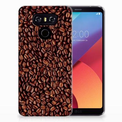 LG G6 Siliconen Case Koffiebonen