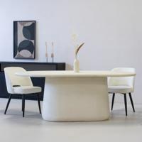 Eettafel Romy Beige Ovaal 160cm - Giga Meubel - thumbnail