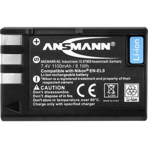 Ansmann EN-EL9 Camera-accu Vervangt originele accu EN-EL9 7.4 V 1100 mAh