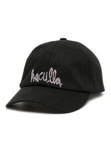 Haculla casquette en coton à ornements - Noir