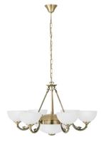 Eglo Hanglamp Savoy 6-lichts oudmessing 82749