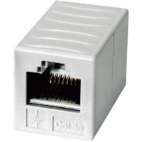 Telegärtner RJ45 Netwerk Adapter CAT 6 [1x RJ45-bus - 1x RJ45-bus] Alpine-wit